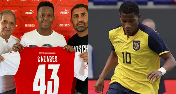 Juan Cazares tuvo sus primeros minutos con Independiente de Avellaneda y ya causó zozobra a sus rivales