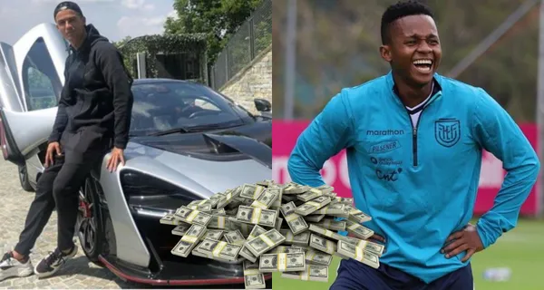 Juan Cazares viajó a jugar en la Segunda División de Ucrania y se dio un lujo al comprarse el mismo carro de Cristiano Ronaldo