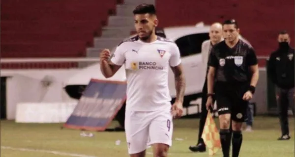 Juan Cruz Kaprof finalmente demostró por qué fue fichado por Liga de Quito y en Ambato aprovechó para lucirse con jugadas de crak