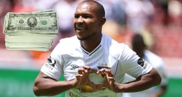 Juan Luis Anangonó ya rindió en Liga de Quito pero salió en el 2019. Ahora que fue campeón y no le pesa la camiseta del albo puede ser el delantero para el 2022 ¿De qué depende?