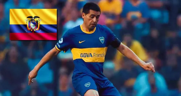Juan Román Riquelme ha sido de las grandes ídolos de Boca Juniors y en su etapa como jugador profesional, un ecuatoriano se ganó su respeto