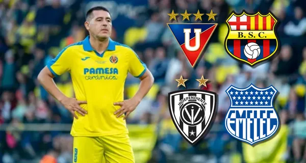 Juan Román Riquelme tiene admiración por uno de los equipos ecuatorianos y mira lo que hizo
