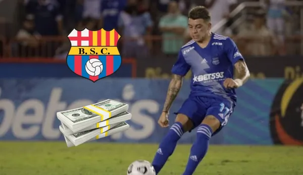 Jugador descarte de Emelec podría llegar al ‘Ídolo’ la próxima temporada.