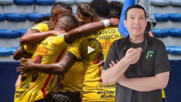 Jugadores de Barcelona festejando un gol (Fuente: El Telegrafo)