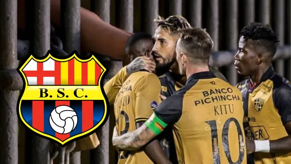 Jugadores de Barcelona SC en una prisión (Foto tomada de: Religión Digital/Wikipedia/API)