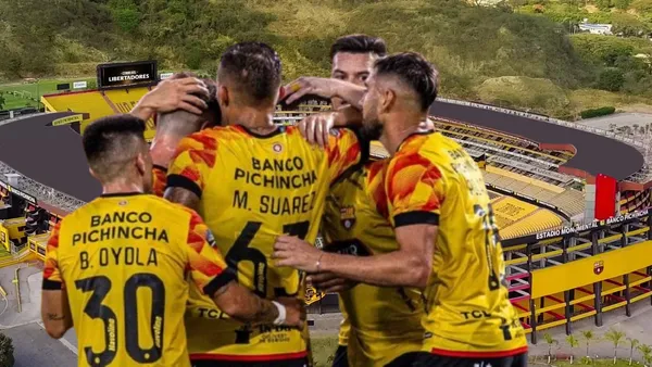 Jugadores de Barcelona SC (Foto tomada de: Barcelona SC/API)