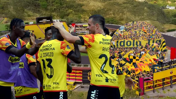 Jugadores de Barcelona SC (Foto tomada de: Barcelona SC/API)