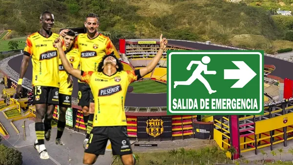 Jugadores de Barcelona SC (Foto tomada de: Barcelona SC/API/AC)