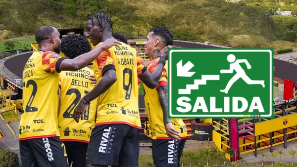 Jugadores de Barcelona SC (Foto tomada de: Barcelona SC/API/Extintor)