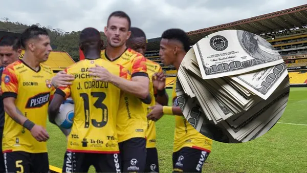 Jugadores de Barcelona SC (Foto tomada de: Barcelona SC/API/Los Ángeles)