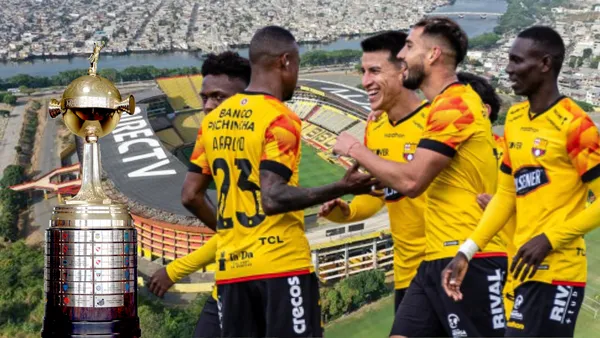 Jugadores de Barcelona SC (Foto tomada de: Barcelona SC/API/Wikipedia)