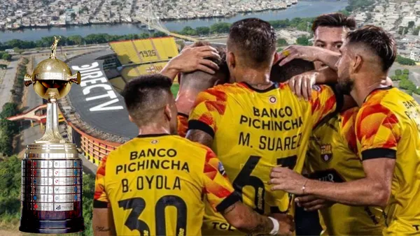 Jugadores de Barcelona SC (Foto tomada de: Barcelona SC/API/Wikipedia)