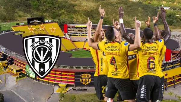 Jugadores de Barcelona SC (Foto tomada de: Barcelona SC/ESPN)