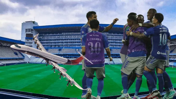 Jugadores de Emelec (Foto tomada de: Emelec/API/CNN)