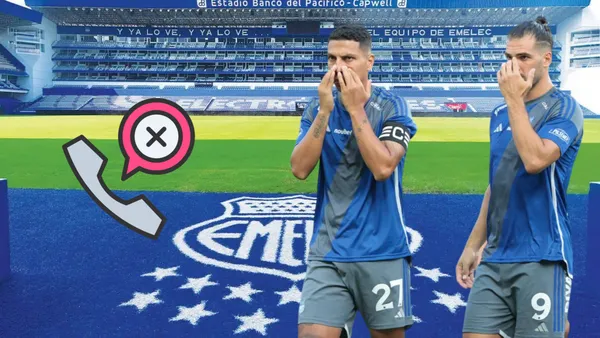 Jugadores de Emelec (Foto tomada de: Emelec/API/Flaticon)