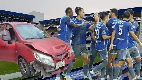 Jugadores de Emelec (Foto tomada de: Emelec/API/La Prensa)