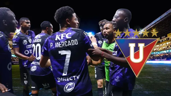 Jugadores de Independiente del Valle (Foto tomada de: Liga de Quito/IDV)