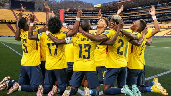 Jugadores de La Tri (Foto tomada de: Barcelona SC/La Tri)