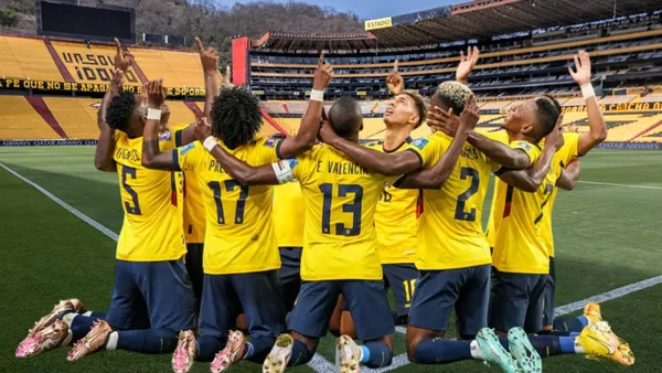 Jugadores de La Tri (Foto tomada de: Barcelona SC/La Tri)