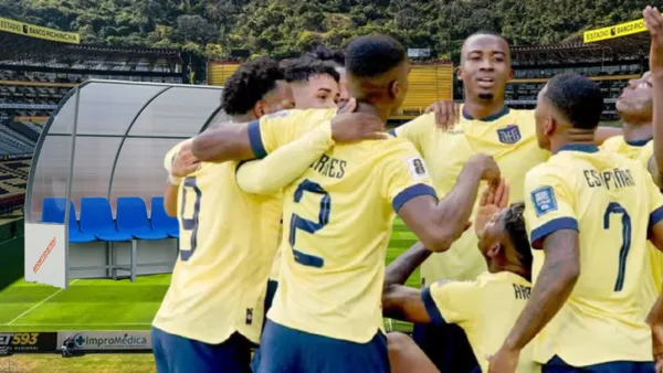 Jugadores de La Tri (Foto tomada de: Barcelona SC/La Tri/Sport)