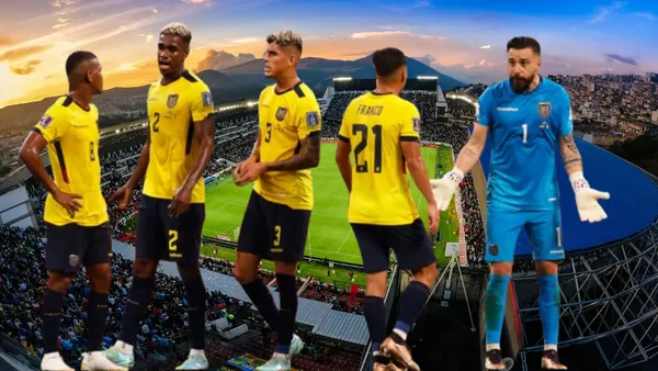 Jugadores de La Tri (Foto tomada de: Liga de Quito/La Tri)