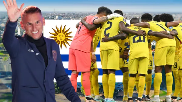 Jugadores de La Tri y Sebastián Beccacece (Foto tomada de: API/Wikipedia/La Tri)