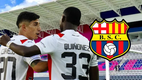 Jugadores de Liga de Quito (Foto tomada de: El Comercio/API/Wikipedia)