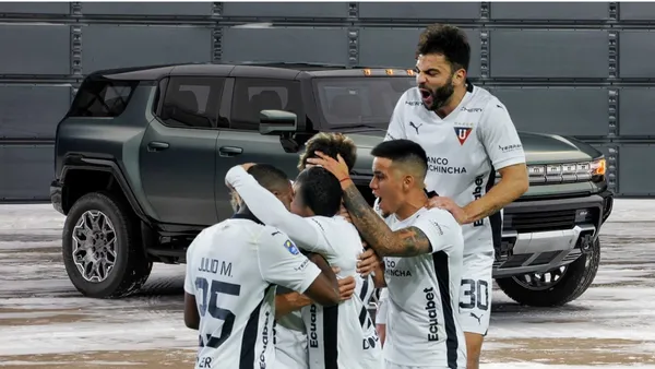 Jugadores de Liga de Quito (Foto tomada de: Inside/API)