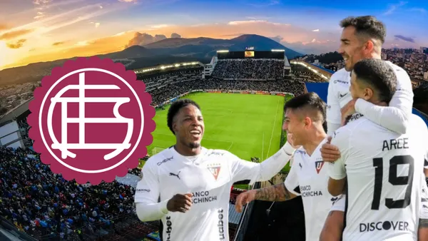 Jugadores de Liga de Quito (Foto tomada de: Liga de Quito/API/Wikipedia)