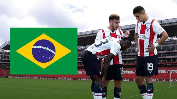 Jugadores de Liga de Quito (Foto tomada de: Liga de Quito/API/Wikipedia)