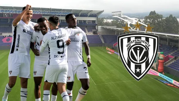 Jugadores de Liga de Quito (Foto tomada de: Stadium/API/Wikipedia)