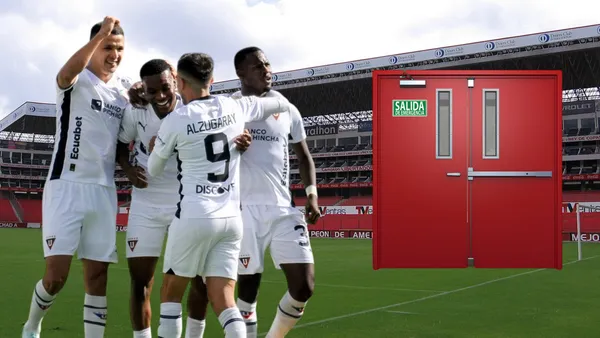 Jugadores de Liga de Quito (Foto tomada de: Wikipedia/API/MN)