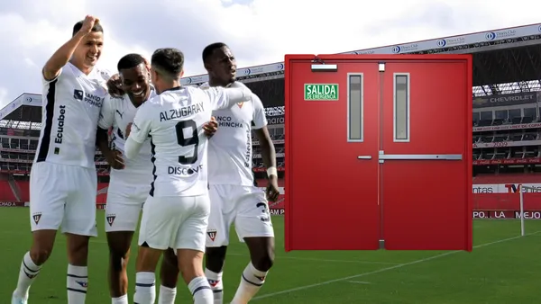 Jugadores de Liga de Quito (Foto tomada de: Wikipedia/API//MN)