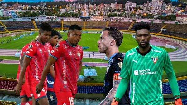 Jugadores de Liga de Quito y El Nacional tristes y preocupados
