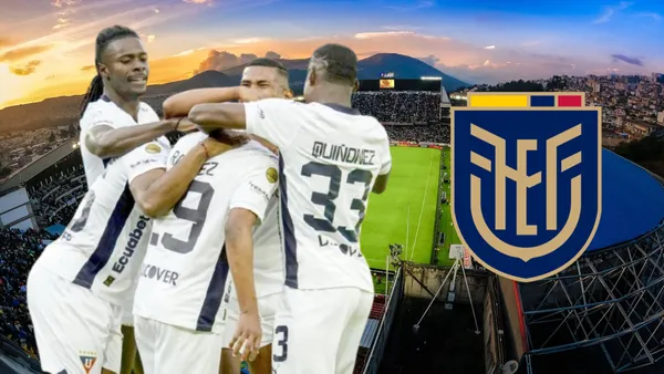 Jugadores Liga de Quito (Foto tomada de: Liga de Quito/API/Wikipedia)