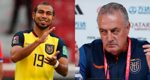 Junior Sornoza le dio una lección a Gustavo Alfaro que no lo llevó al Mundial de Qatar con la Selección Ecuatoriana