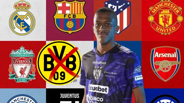 Justin Lerma, escudo Borussia Dortmund, equipos Europa. Foto tomada de: Más Noticias/IDV