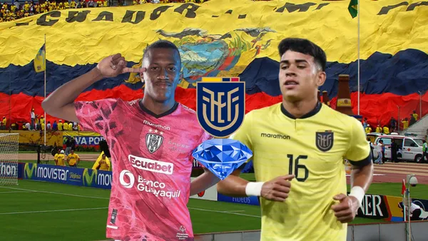 Justin Lerma nueva joya de Independiente del Valle con Kendry Páez en el Olímpico Atahualpa