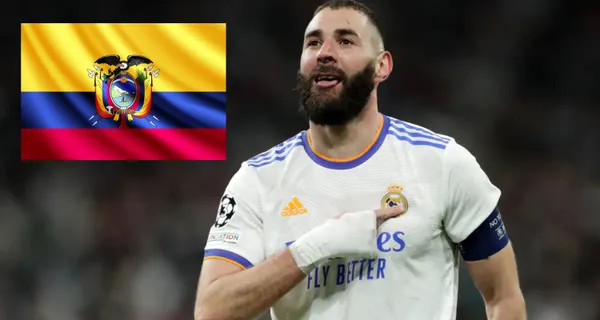 Karim Benzema jugará una nueva final de Champions League con el Real Madrid y conoce a un jugador ecuatoriano