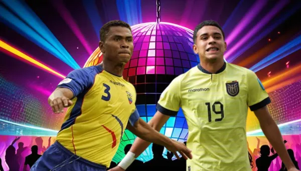 Kendry Páez con la camiseta de Ecuador, al igual que el ex capitán, Iván Hurtado. FOTO: Campo Grande Perú