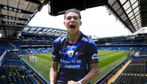 Kendry Páez con la camiseta de Independiente del Valle