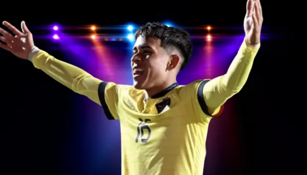 Kendry Páez con la camiseta de la Selección Ecuatoriana de Fútbol. FOTO: iStock