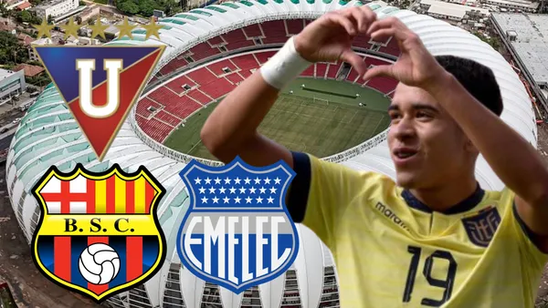 Kendry Páez en el Estadio Bera Río (foto tomada de: Wikipedia/El Universo)