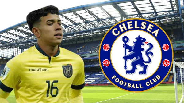 Kendry Páez en Stamford Bridge (Foto tomada de: Goal/Récord/Wikipedia)