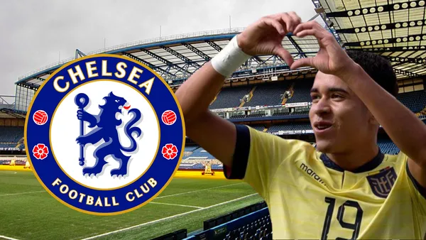 Kendry Páez en Stamford Bridge (Foto tomada de: Wikipedia/Kendry Páez)