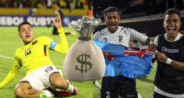 Kendry Páez es el jugador más costoso de Ecuador, mientras la Selección de Fiyi tiene este valor