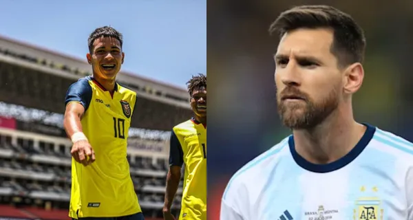 Kendry Páez es la gran sensación en el fútbol ecuatoriano porque con 15 años ya se enfrenta a rivales de 19 y los deja en el suelo