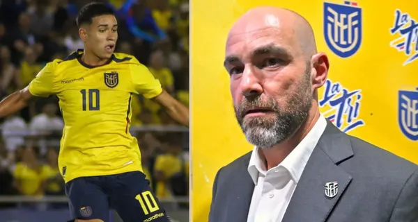 Kendry Páez estuvo con el técnico de la Selección Ecuatoriana de Fútbol