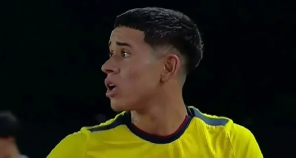 Kendry Páez lució totalmente desconsolado tras perder el sudamericano