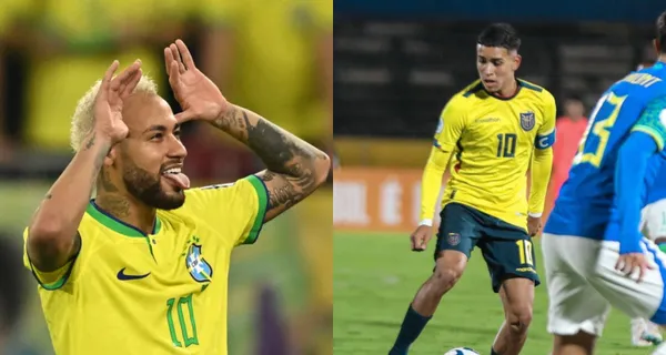 Kendry Páez volvió a maravillar con esta jugada al estilo de Neymar contra Brasil